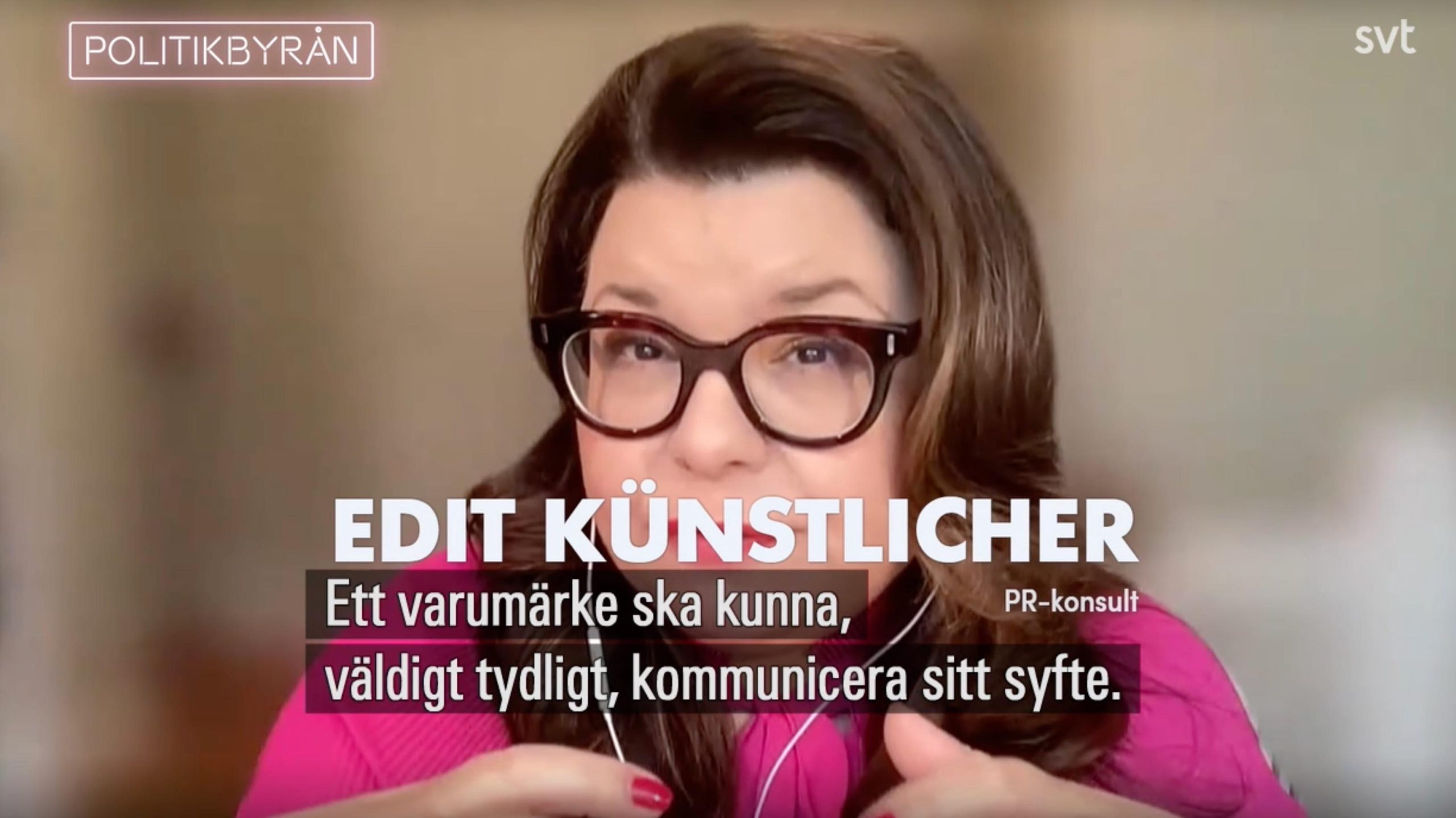 Featured image for “Edit Künstlicher gästar SVTs Politikbyrån”