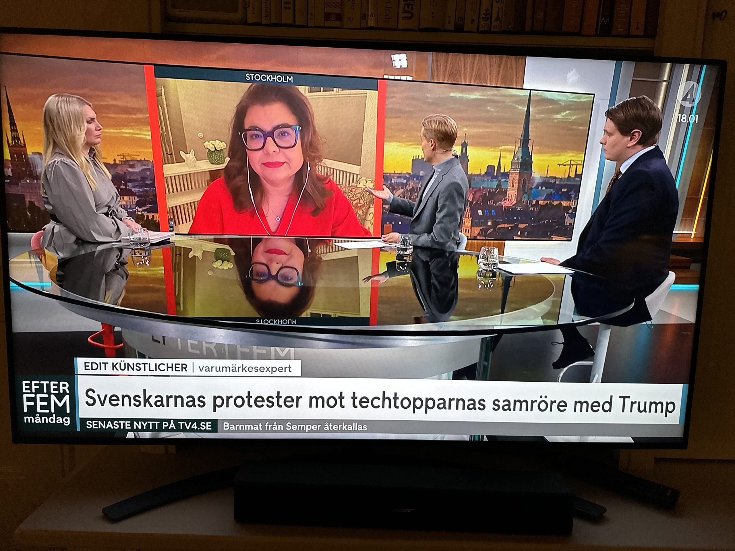 Featured image for “Edit Künstlicher om Teslaskammen i TV4 Efter fem”
