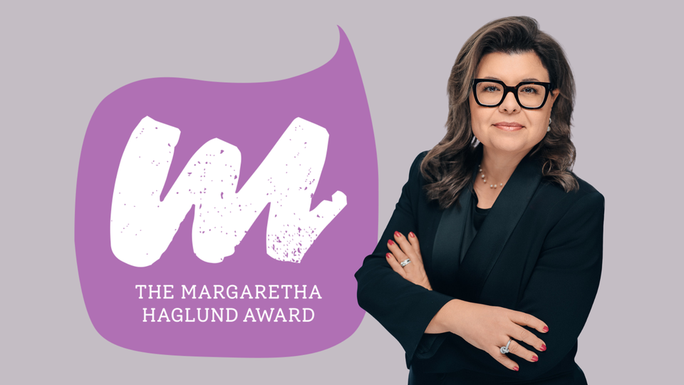 Featured image for “Edit Künstlicher tilldelas Margaretha Haglund Award 2025 för sitt kommunikativa arbete”